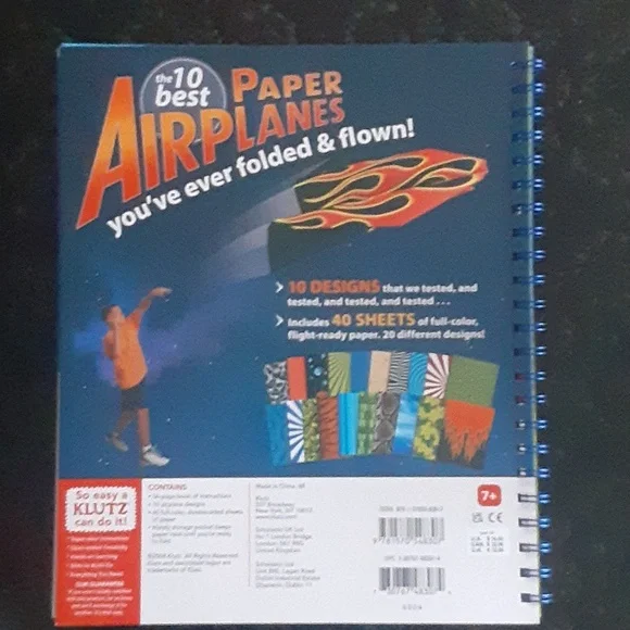 10 Best Paper Airplanes Book - Picture 4 of 4